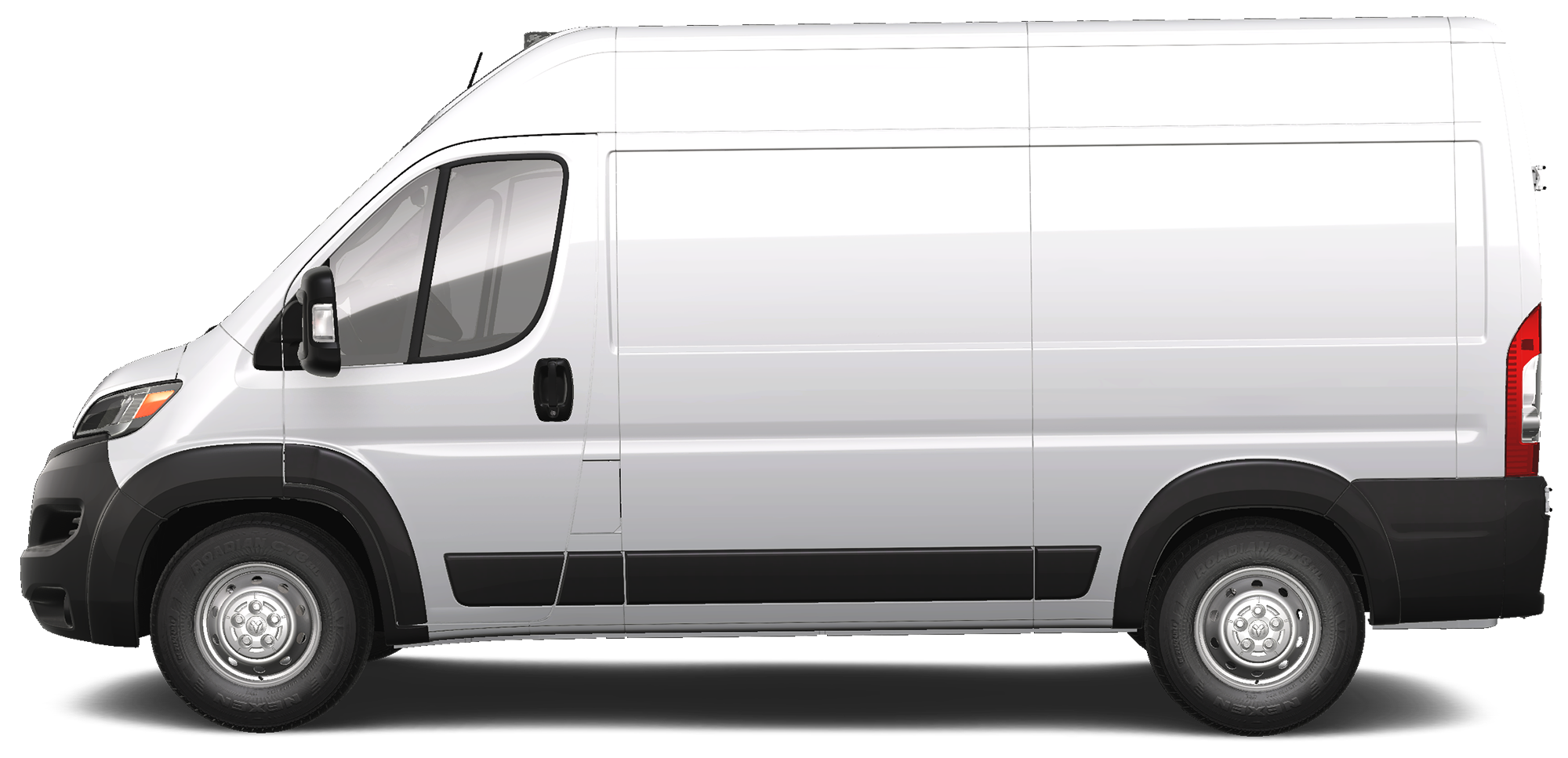 Dodge Ram Promaster 2500 Van Template Outlineblueprin vrogue.co